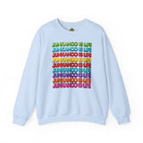 Junkanoo Is Life Crewneck Sweatshirt — Colorful Bahamian Festival Pride Pullover