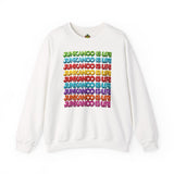 Junkanoo Is Life Crewneck Sweatshirt — Colorful Bahamian Festival Pride Pullover